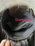 CUSTOM GLUE-LESS 28” BODY WAVE (6x6) HD CLOSURE WIG