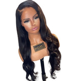 CUSTOM GLUE-LESS 28” BODY WAVE (6x6) HD CLOSURE WIG